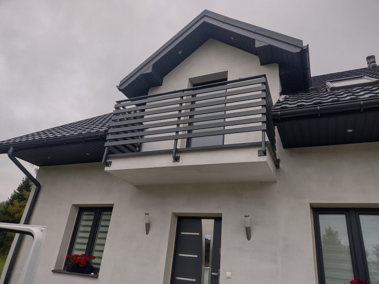 nowoczesne balustrady zewnętrzne